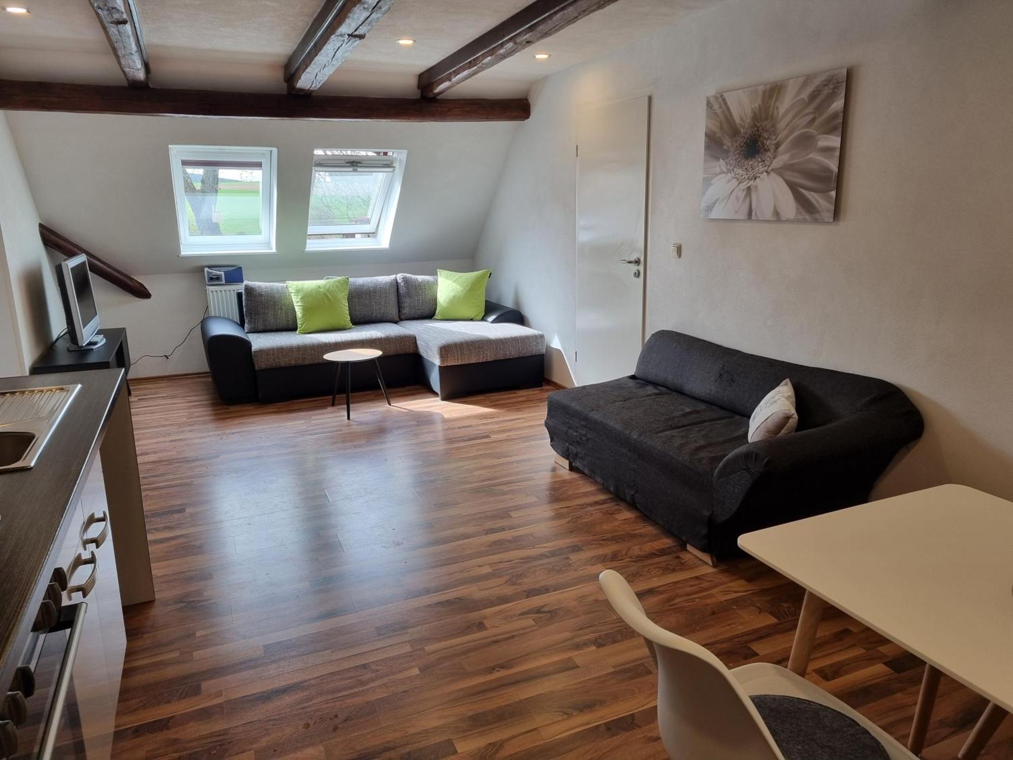 Ferienwohnung „Schau Ins Frankenland“ Burgpreppach 外观 照片