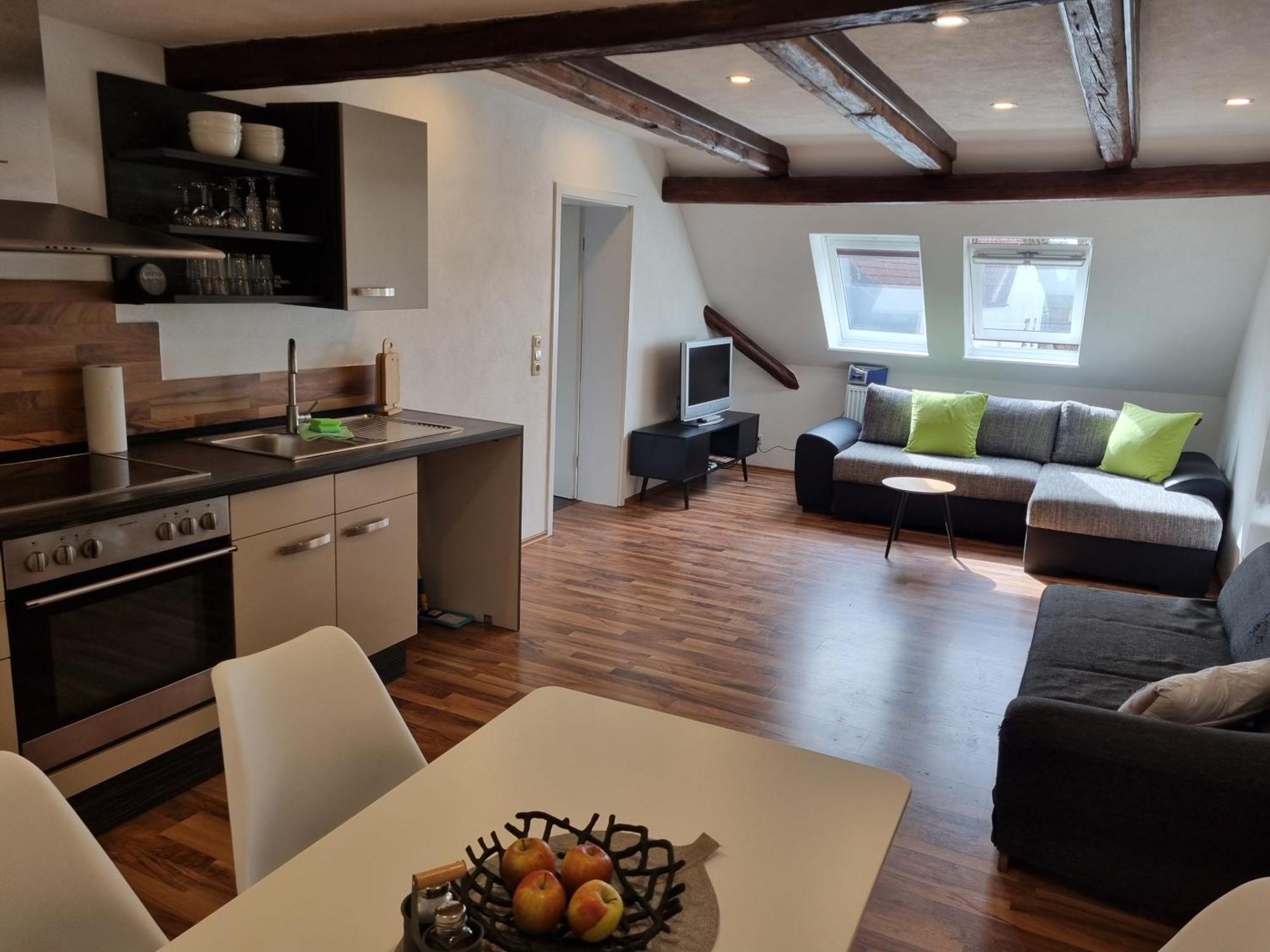 Ferienwohnung „Schau Ins Frankenland“ Burgpreppach 外观 照片