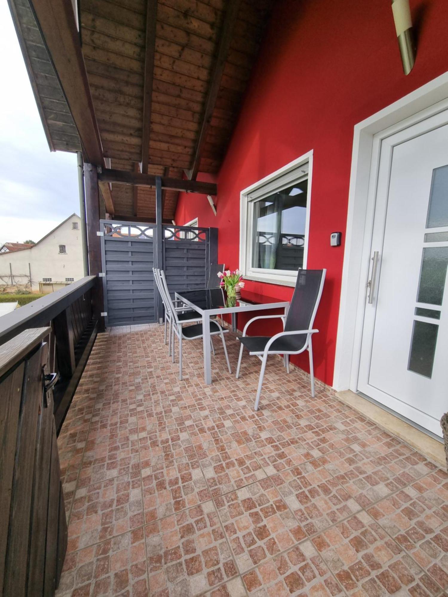 Ferienwohnung „Schau Ins Frankenland“ Burgpreppach 外观 照片