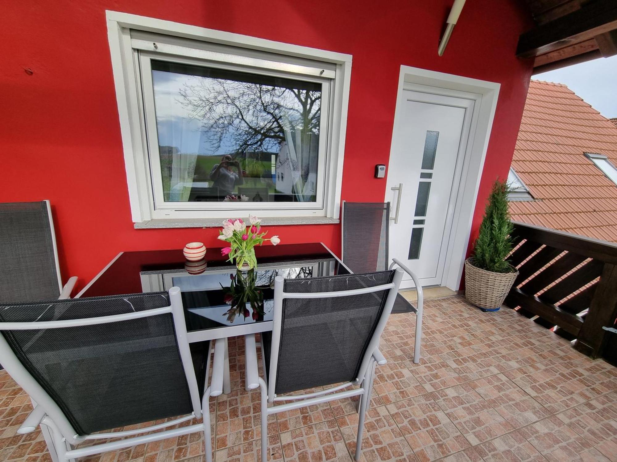 Ferienwohnung „Schau Ins Frankenland“ Burgpreppach 外观 照片